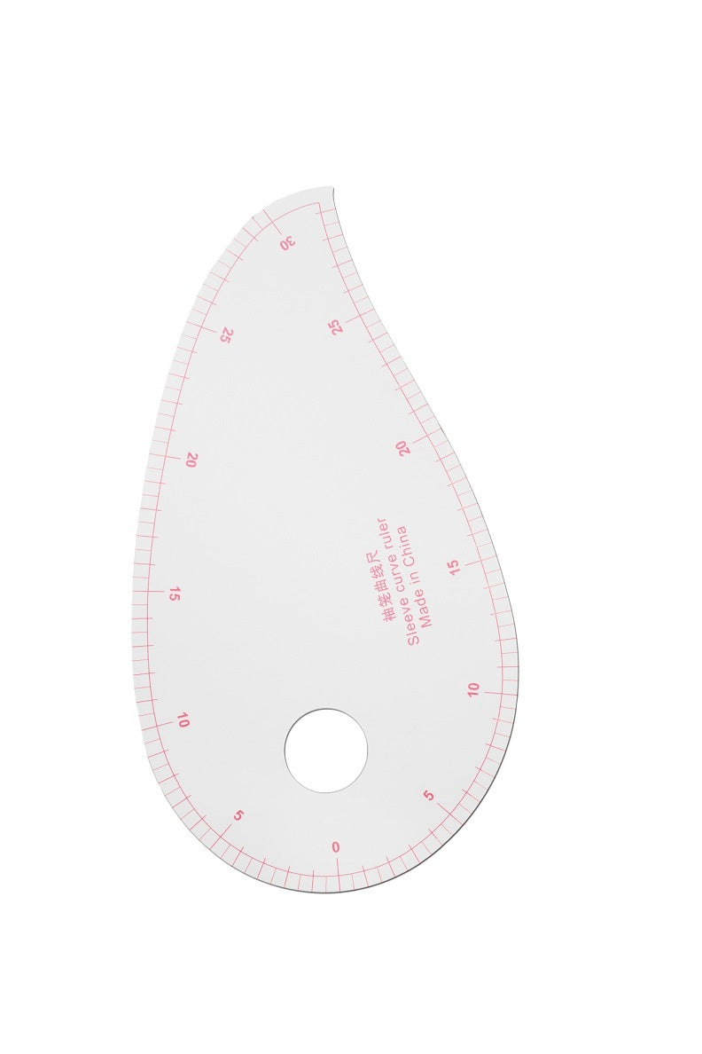 Sleeve curve PLASTIC ruler, MUST HAVE FOR PATTERN MAKERS & FASHION DESIGNERS,USA