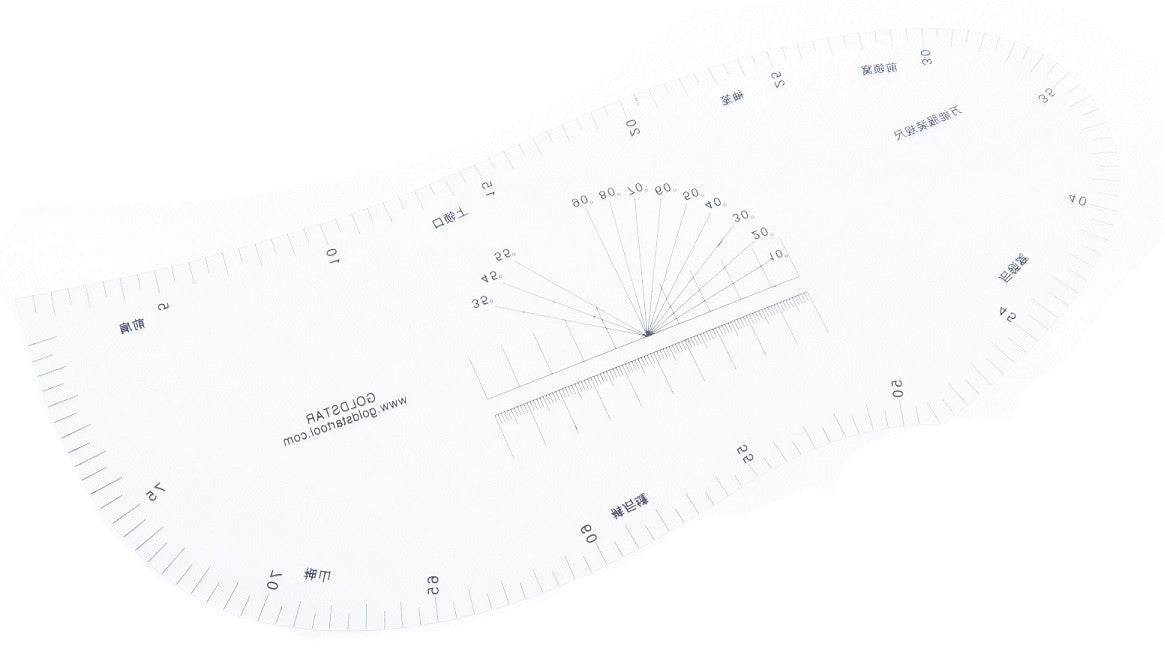designers & pattern makers Curved Tailor's Rule,80cm Multi verity use curves