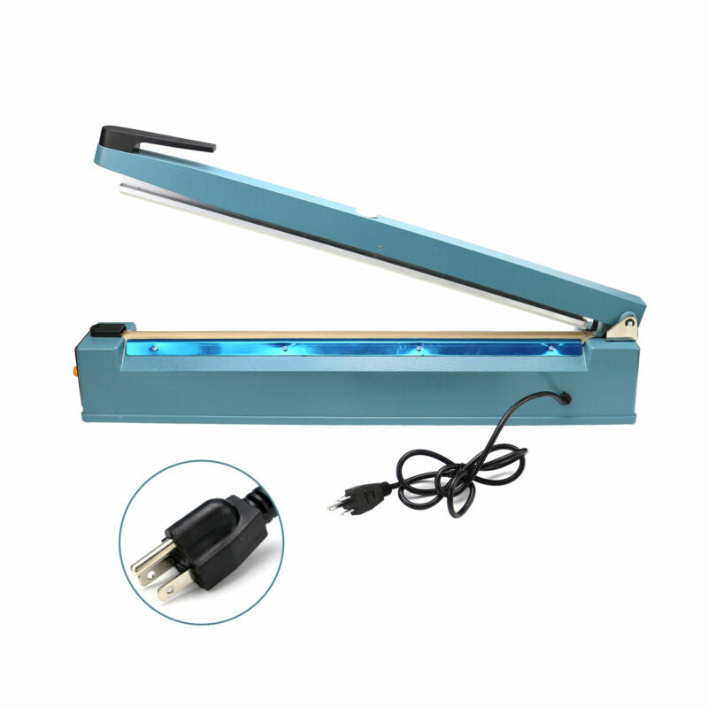 20" Impulse Manual Heat Sealing Machine, Extra element set & Teflon strip includ