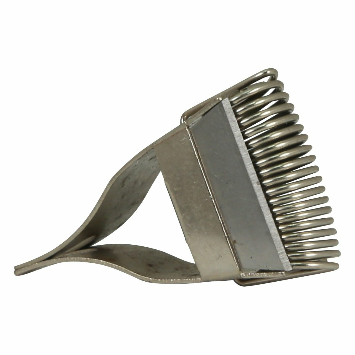 Grip Snip Thread Cutter, easily attached to a sewing machine's presser foot