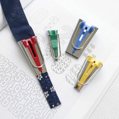 Bias Tape Maker - 4 Size Set (6mm, 12mm, 18mm, 25mm) - Create Your Own Tapes
