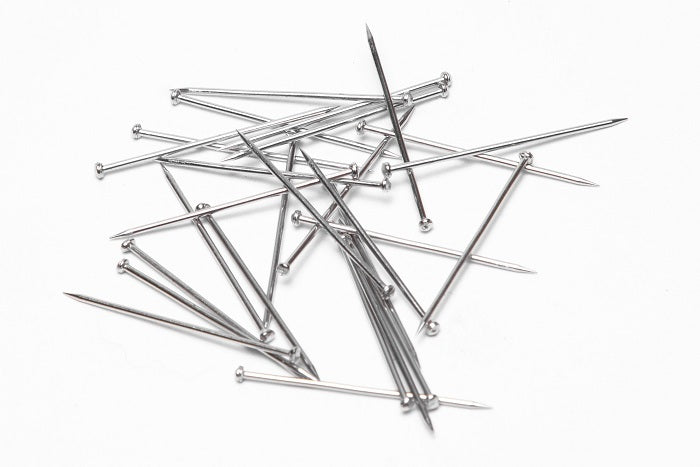 dress makers pins 7/8" approx 5000 pics 0.65mm ,VERY SHARP. all steel, usa sold