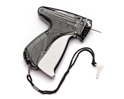 Garment Price Label Tagging Gun   1000 2" CLEAR Barbs   1 Extra Needle US SELLER