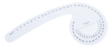 designers & pattern makers Curved Tailor's Rule, Armhole, 40cm Multiuse USA SALE