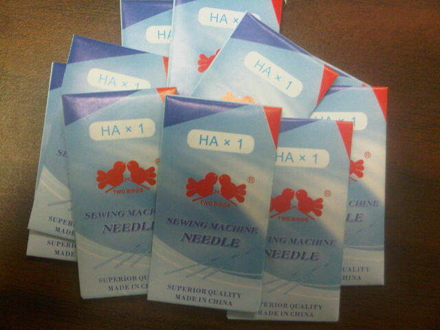 15x1 Hax1 Flat Shank Home Sewing Needle 100 P Size12BP