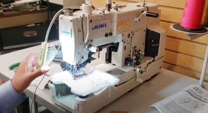 JUKI LBH-783 Buttonholing Industrial Sewing Machine + Table + Motor FREE SHIPPIN