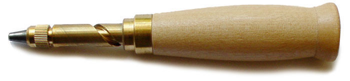 Japanese Screw Punch w/ 6 tips 1.5, 2, 2.5, 3, 3.5 & 4 mm