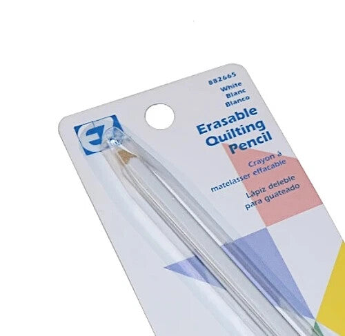 Pack of 6 - EZ Quilting Erasable Quilting Fabric Pencil WHITE - US Seller