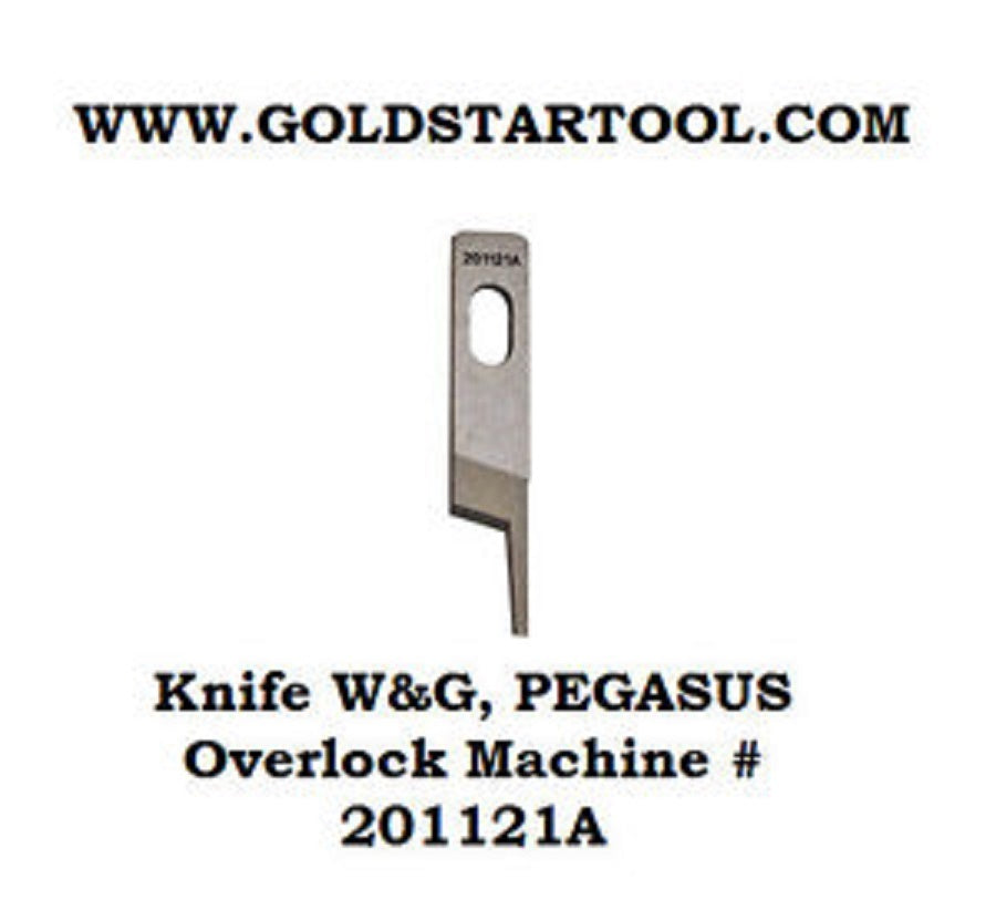 PEGASUS (willcox & gibbs) SERGER OVERLOCK KNIFE UPPER ~#201121A PACK OF TWO