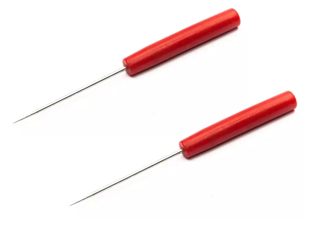 2 PCS Handy Awl Plastic Handle 5-1/2" Steel Blade Fine Taper Point US SELLER