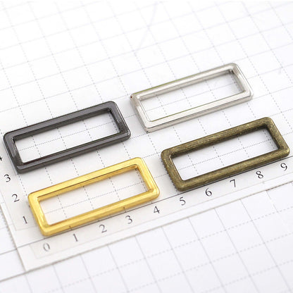 1-1/2'' Metal Square Single Loop ,for straps,purses,bags,Choose quantity & color
