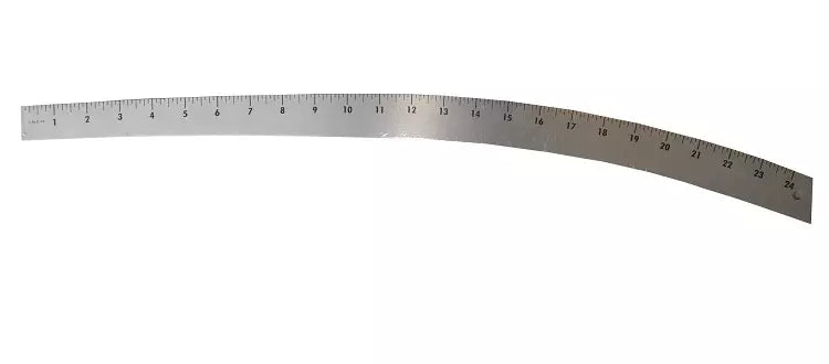24" Hip Curve Metal Rule