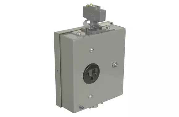 Electro-Rail - Plug In Jack Fusibile With B & Recpt 2 Pole 15 AMP #ERS355C