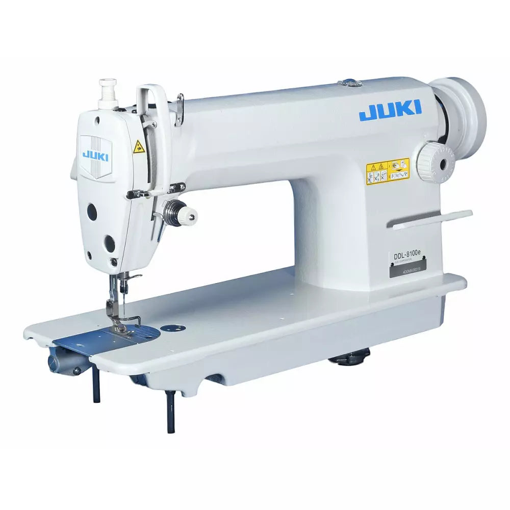 JUKI DDL-8100E High-Speed Single-Needle Lockstitch Industrial Sewing Machine With Table and Servo Motor