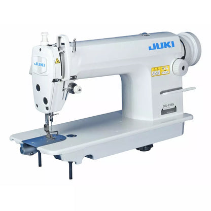 JUKI DDL-8100E High-Speed Single-Needle Lockstitch Industrial Sewing Machine With Table and Servo Motor