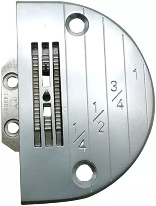 Needle Plate /Throat Plate & Feed Dog for Most Industrial Lockstitch Sewing Machines Combo