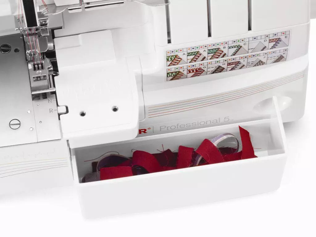 Singer Professional 5 14T968DC: 5-4-3-2 Thread Overlock & Coverstitch Serger Sewing Machine