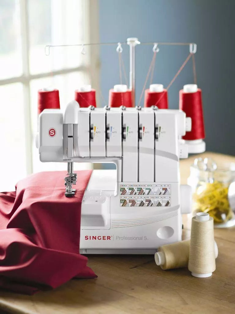 Singer Professional 5 14T968DC: 5-4-3-2 Thread Overlock & Coverstitch Serger Sewing Machine