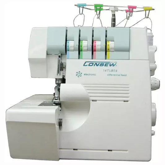 Consew 14TU854 Portable Multi-Function 4-Thread Overlock Sewing Machine