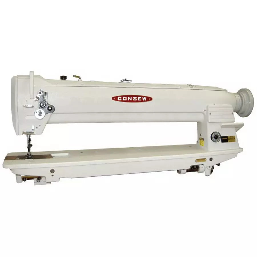 Consew 255RBL-25 25" Long Arm Heavy-Duty Single Needle Walking Foot Industrial Sewing Machine
