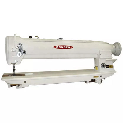 Consew 255RBL-25 25" Long Arm Heavy-Duty Single Needle Walking Foot Industrial Sewing Machine
