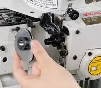 Pegasus W3562P-01 3-Needle 5-Thread Flatbed Coverstitch Industrial Sewing Machine