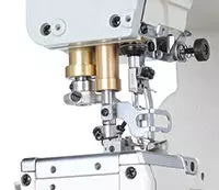 Pegasus W3664P-01G 5 Thread Coverstitch Oil Barrier Cylinder Bed Industrial Interlock Stitch Machine With Table and Servo Motor