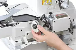 Pegasus W3664P-01G 5 Thread Coverstitch Oil Barrier Cylinder Bed Industrial Interlock Stitch Machine With Table and Servo Motor