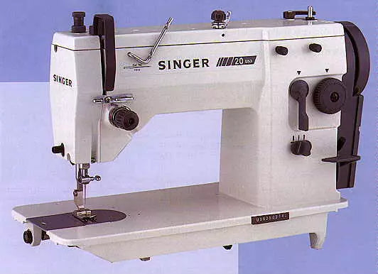 Singer 20U83 High-Speed Industrial Zig-Zag and Straight Stitch Industrial Sewing Machine