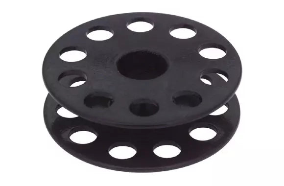 Black Bobbins With Holes for Zig-Zag Industrial Sewing Machines #210530