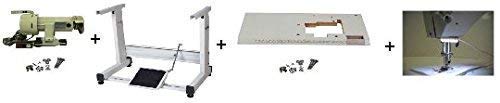 Yamata 5318 walking foot lockstitch sewing machine with Servo Motor+Table.Assembly required.DIY