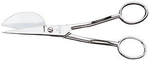 Mundial 585-CS Specialty Forged 6`` Applique Scissors, Pelican Bill/Offset Blades by_avieleah