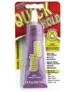 Eclectic Adhesive E600 QuickHold Craft 2oz Carded