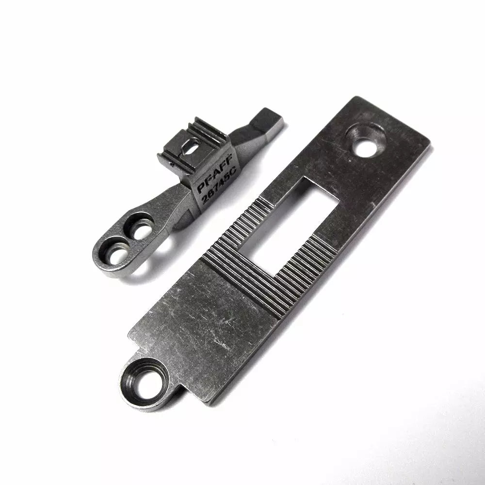 Needle Plate Feed Dog Combo - Pfaff #26746C #26745C