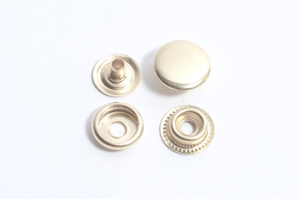 20 Ligne12.5mm (1/2") Ring Snaps 4 Part Durable,heavy duty and sturdy, usa sale