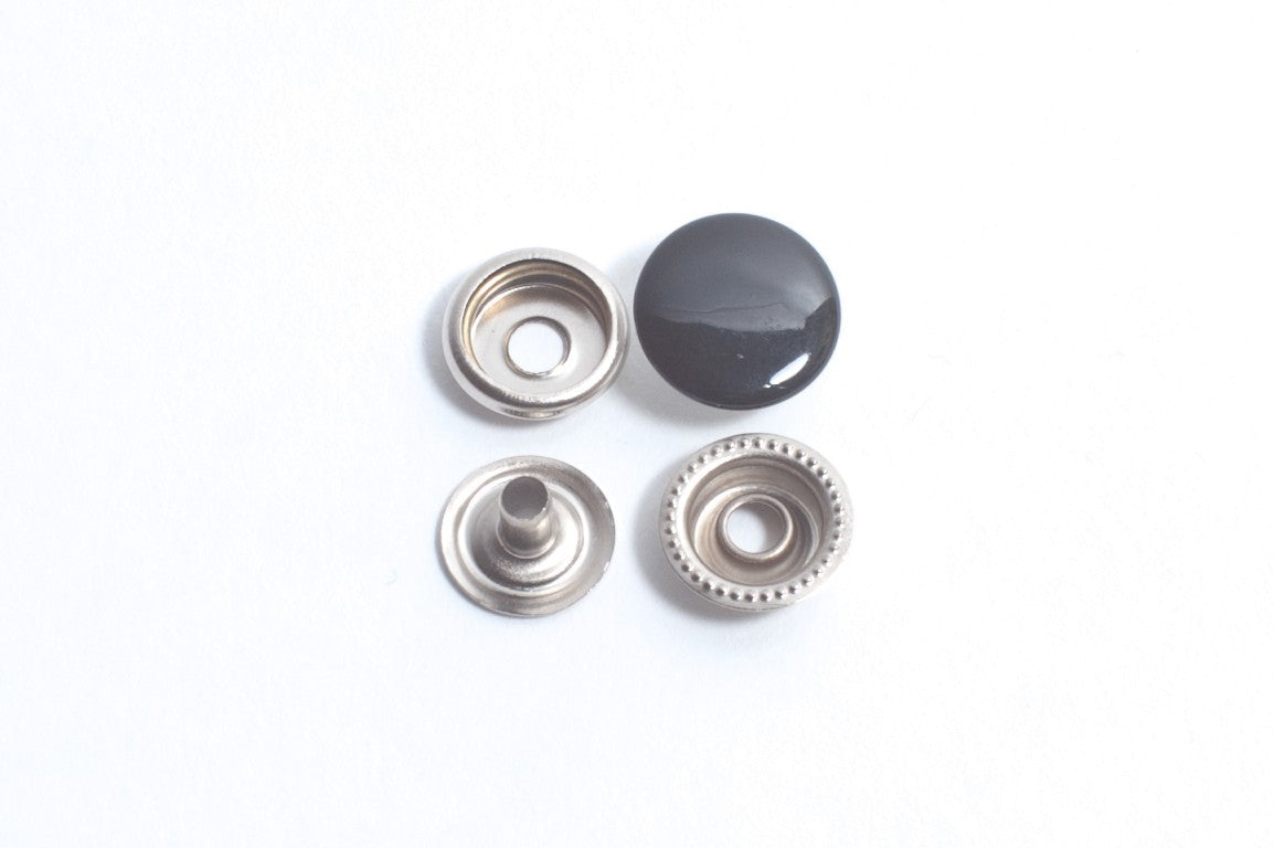 24 Ligne 15mm (5/8") Ring Snaps 4 Part Durable,havy duty and sturdy, Ring Snap F