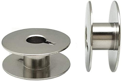 DENALY 10pcs L Metal Bobbins Compatible with Sewing Machine Alphasew Bernina Brother Riccar Baby Lock +More #55623S SA159 H12413002