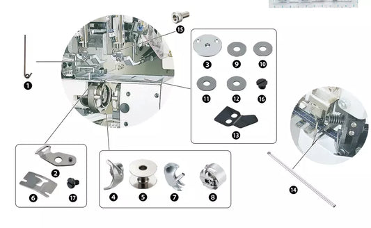 Spare Parts Kit - JUKI MOL-254