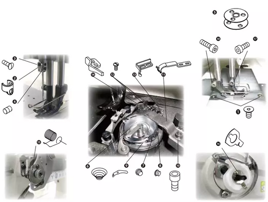 Spare Parts Kit - JUKI LU-2810A-7