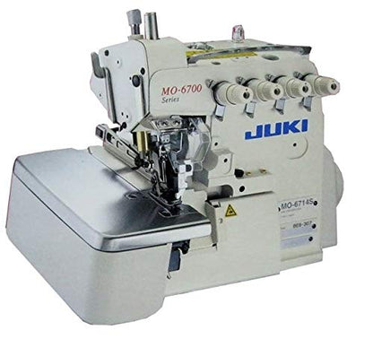 Juki MO-6714 Industrial Serger Overlock Machine 4 Thread Fully Submerged Table,Servo Motor. LED. DIY.