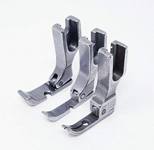 MACOSKI Supplies for 3 Piece Left Cording WELTING Zipper Foot Set fits JUKI DDL5550 DIY for Sewing Machines Accessories