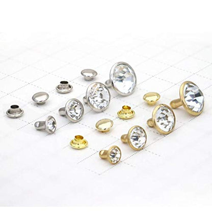 GoldStar Tool Chrystal Rivet for Handbags, Leather, Crafts, Garments | Sewing Accessories
