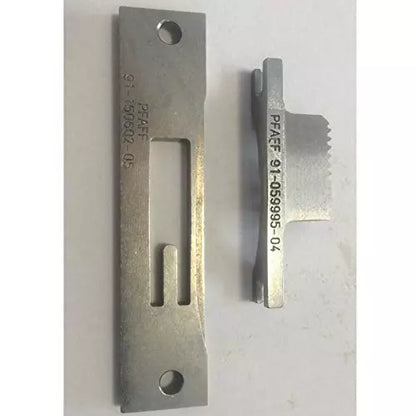 Needle Plate Feed Dog Combo - Pfaff #91-150602-05 #91-150602-04