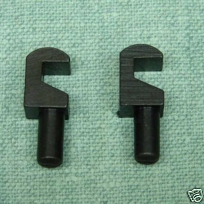 2~INDUSTRIAL OLD-STYLE TABLE HINGE HOOK#12361