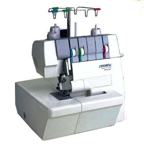 Consew 14TU858 3-Thread 2-Needle Portable "Coverlock" Coverstitch Machine