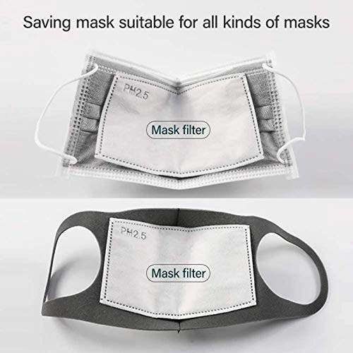 GoldStar Tool Activated Carbon Filters For Masks – PM2.5 Protection, Anti-Dust Mask Filter with 5 Layer Filter System