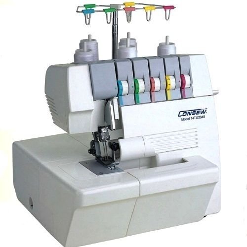 Consew 14TU2345 Portable "Coverlock" Multifunction Coverstitch Overlock Serger