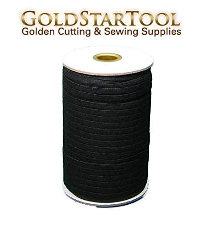 GoldStar Tool Full Spool Braided Elastic for Sewing, Craft Projects - Elastic Cord | Stitching & Sewing Supplies