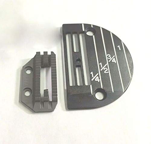 MACOSKI Supplies for Fits Singer 3115 Heavy Duty Needle Plate and Feed Dog 143169 149165 DIY for Sewing Machines Accessories