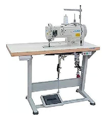 Juki DNU-1541S Industrial Sewing w/Safety Mechanism DNU 1541 Walking Foot Needle Feed,servo Motor,Table,lamp. DIY.